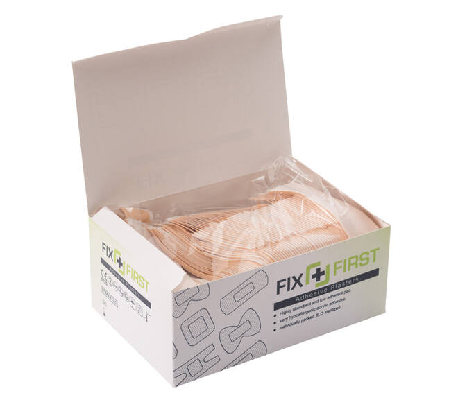 Vingerpleister FixFirst elastisch 2x18cm 100 stuks