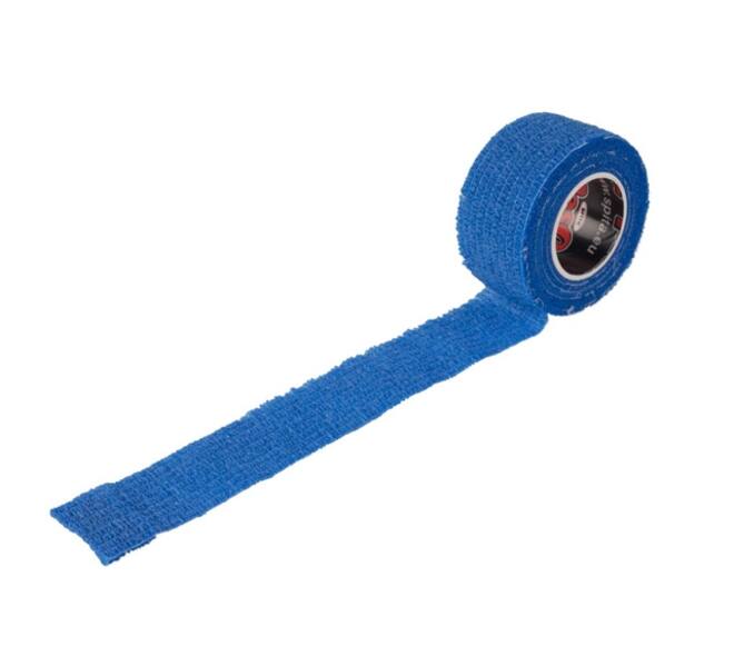 Vingerpleister Allglue zelfklevend op een rol 25mmx4.5m blauw 3 rollen