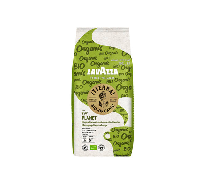 Koffie Lavazza bonen Tierra organic bio 1000gr