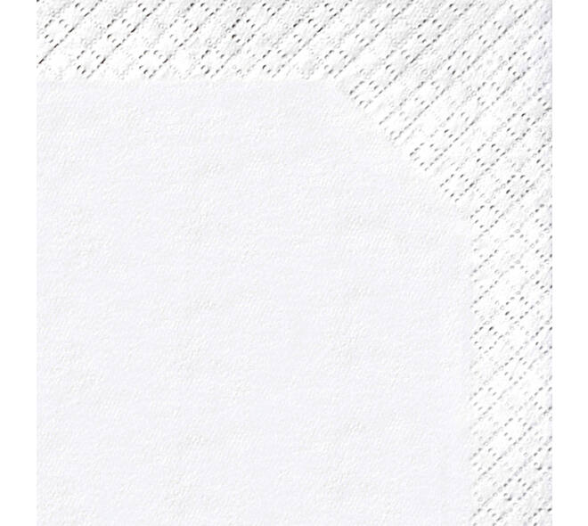 Zakdoek Satino Prestige 4-laags 15x10 vel wit 113940