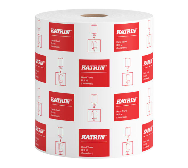 Poetspapier Katrin medium 1-laags 1000 vel wit 485049
