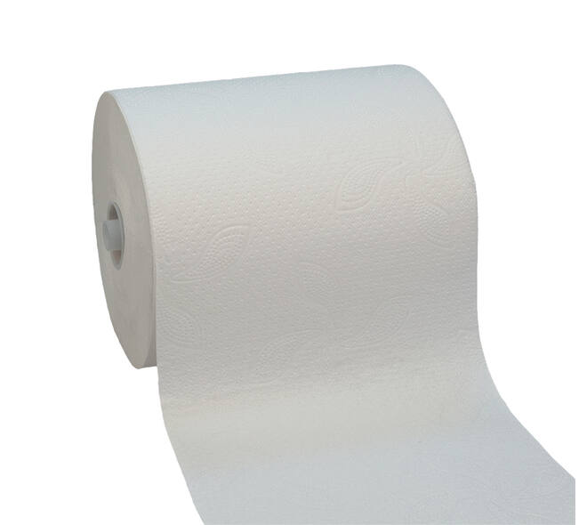 Handdoekrol Katrin systeemrol medium 2-laags 160m wit 460102