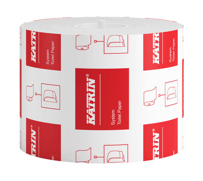 Toiletpapier Katrin systeemrol 2-laags 92m wit 103424