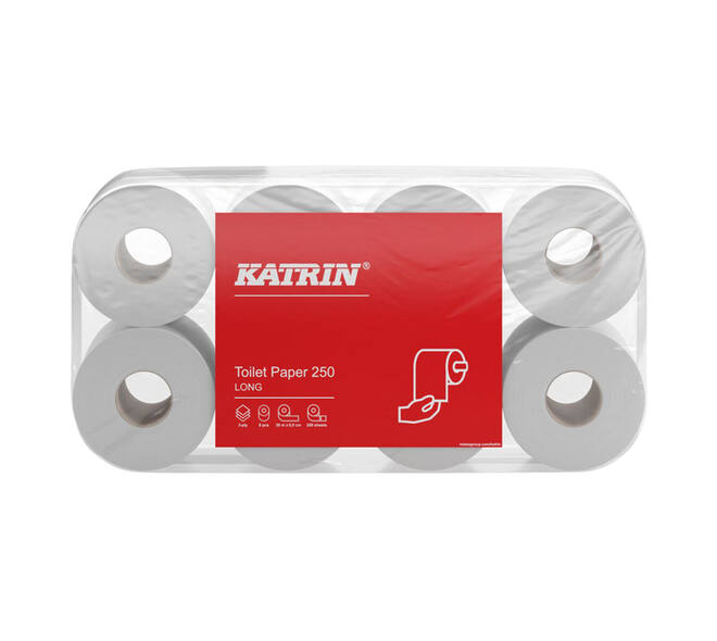 Toiletpapier Katrin 3-laags 250 vel wit 104872