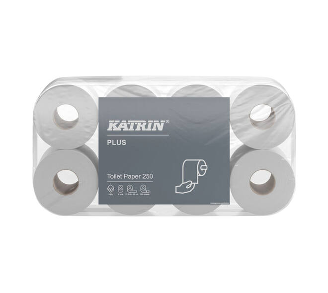 Toiletpapier Katrin 3-laags 250 vel wit 11711