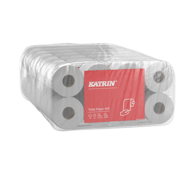Toiletpapier Katrin 2-laags 400 vel wit 14293
