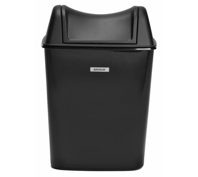 Dameshygiënebak Katrin 8 liter zwart 92223