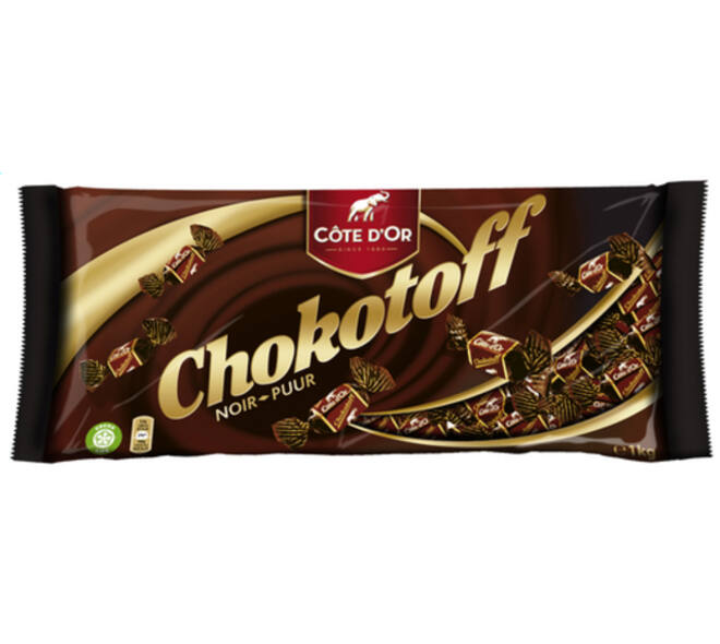 Chocolade Côte d'Or Chokotoff toffee puur 1 kilogram