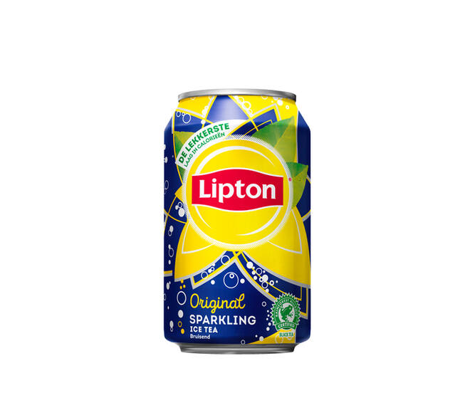 Frisdrank Lipton Ice Tea sparkling blik 330ml
