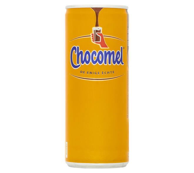 Chocolademelk Chocomel blik 250ml