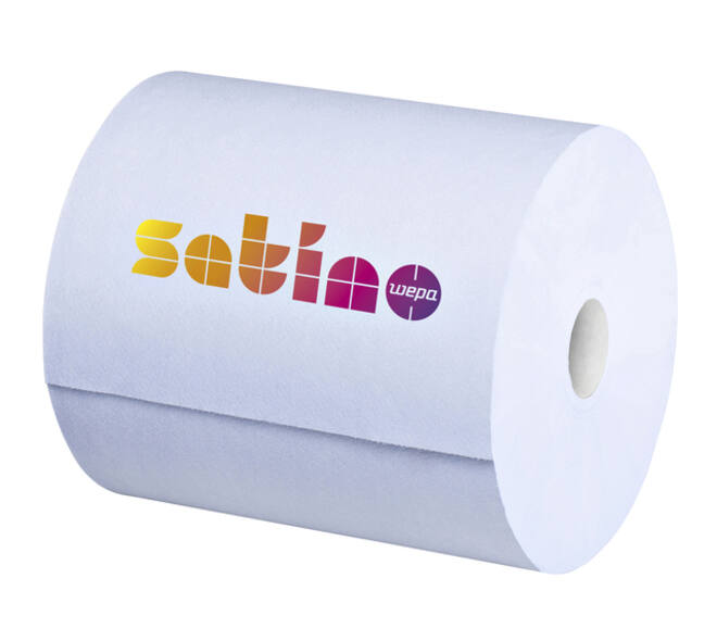 Poetspapier Satino CR1 Comfort 2-laags 1000 vel blauw 305310