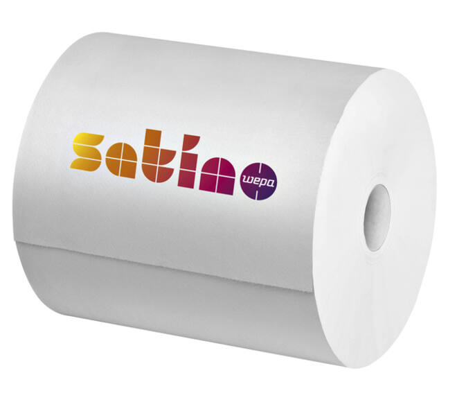 Poetspapier Satino CR1 Comfort 2-laags 1000 vel wit 305290