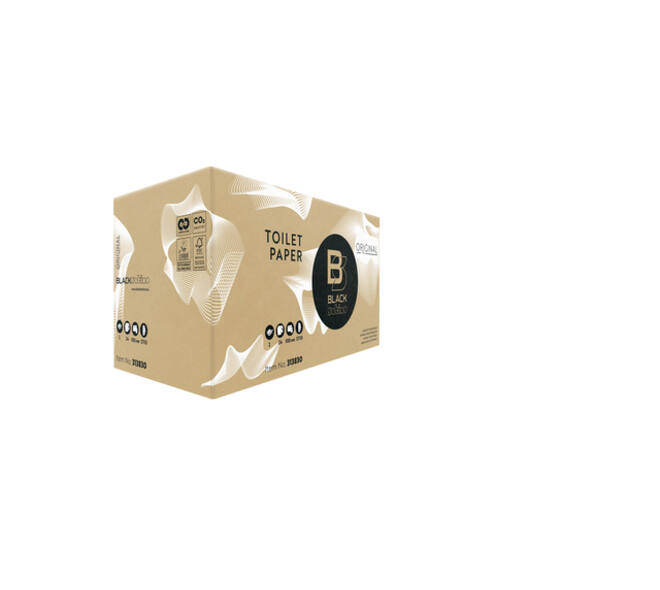 Toiletpapier BlackSatino ST10 Original systeemrol 2-laags 100m wit 313830