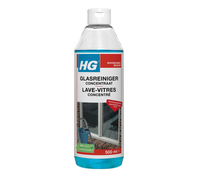 Glasreiniger HG glazenwasser flacon 500ml