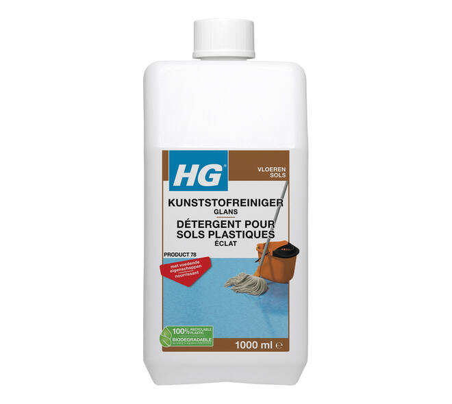 Vloerreiniger HG voor kunststof vloeren 1l