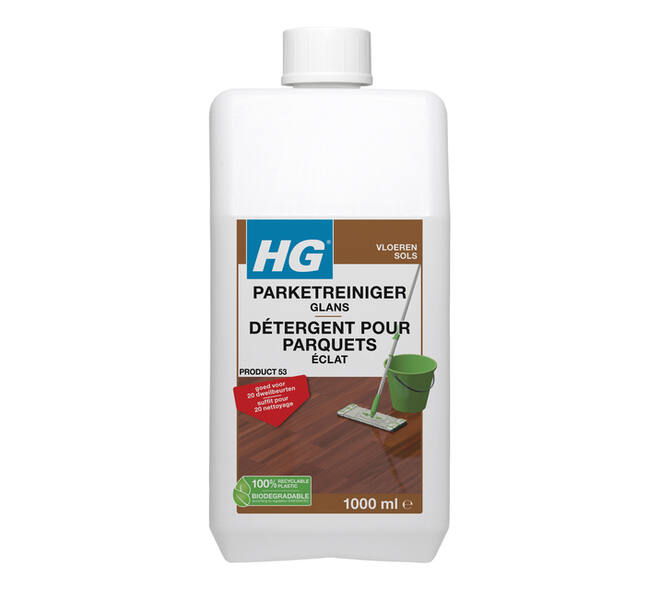 Vloerreiniger HG voor parketvloeren 1 liter
