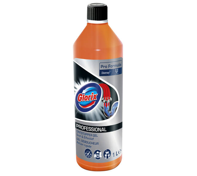 Afvoerontstopper Glorix Professional gel 1 liter