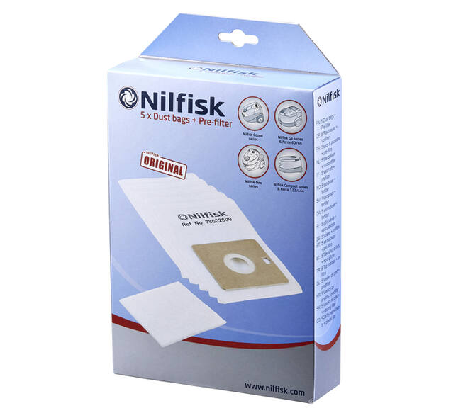 Stofzuigerzak Nilfisk One en Coupe 5 stuks