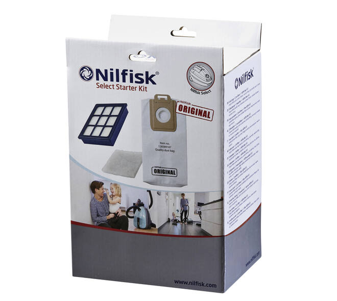 Stofzuigerzak Nilfisk Select starterkit 4 stuks