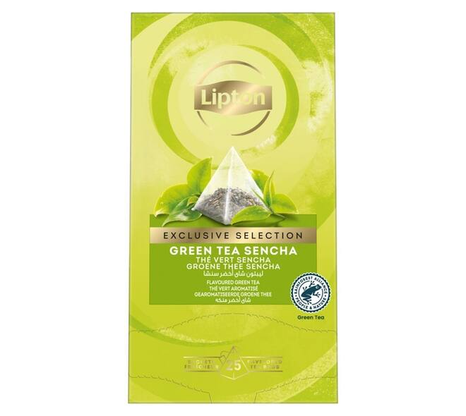 Thee Lipton Exclusive groene thee sencha 25x2gr