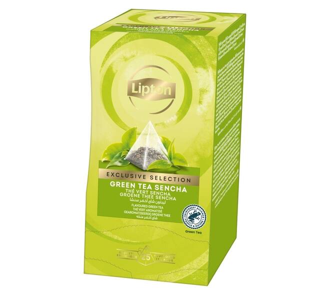 Thee Lipton Exclusive groene thee sencha 25x2gr