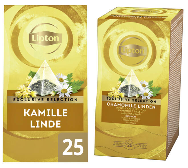 Thee Lipton Exclusive kamille linde 25x2gr