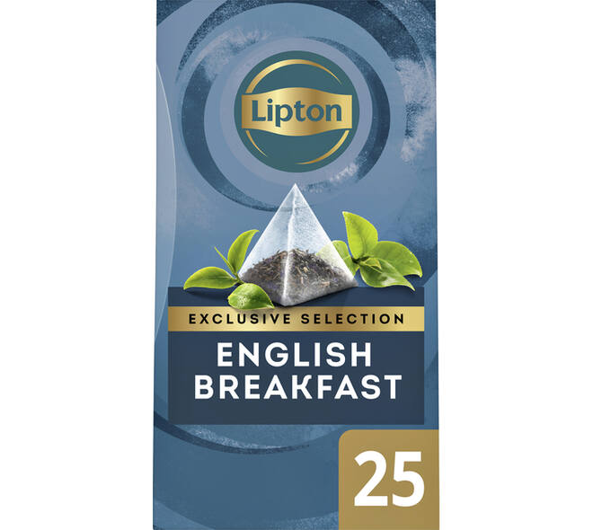 Thee Lipton Exclusive English breakfast 25x2gr