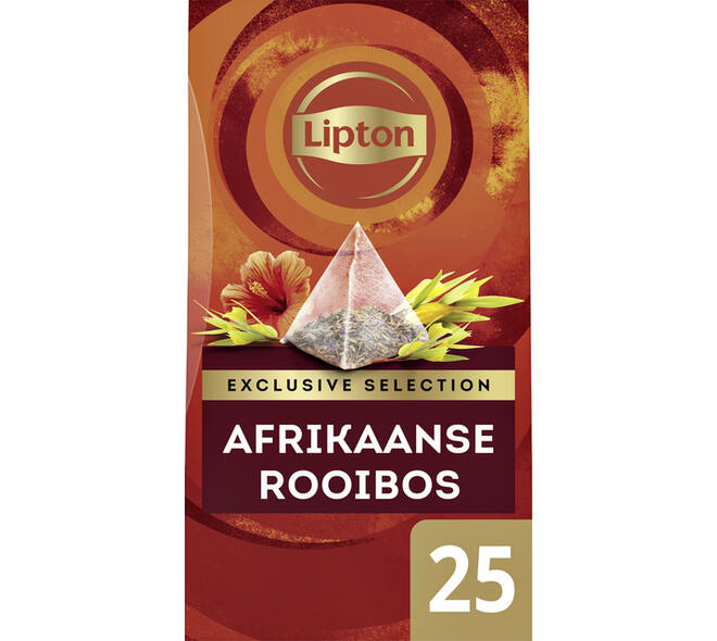 Thee Lipton Exclusive Afrikaanse rooibos 25x2gr