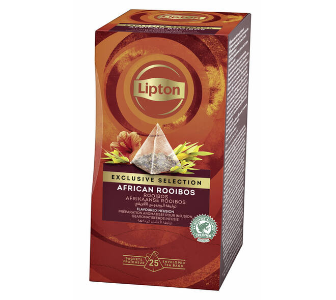 Thee Lipton Exclusive Afrikaanse rooibos 25x2gr