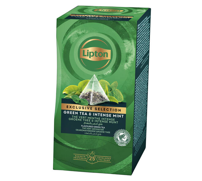Thee Lipton Exclusive groene thee munt 25x2gr