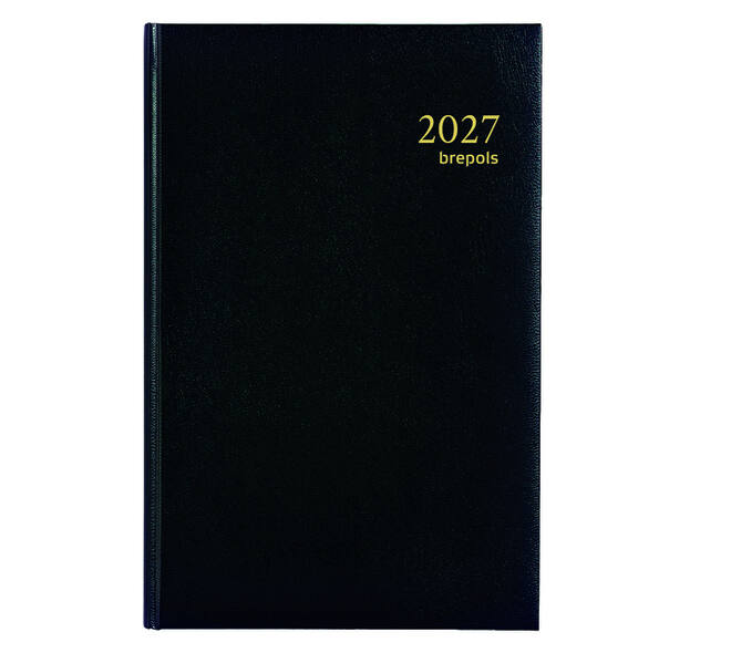 Agenda 2027 Brepols Saturnus Lima 2dagen/1pagina zwart