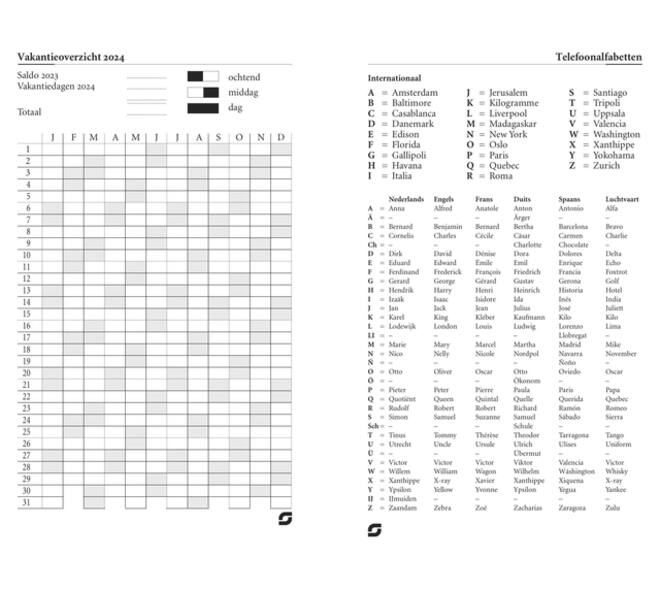 Agendavulling 2027 Succes Senior 1dag/1pagina