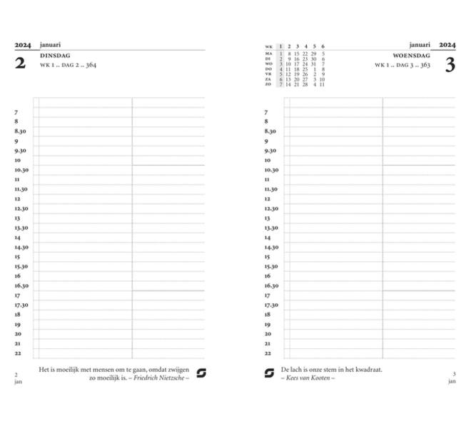 Agendavulling 2027 Succes Junior 1dag/1pagina