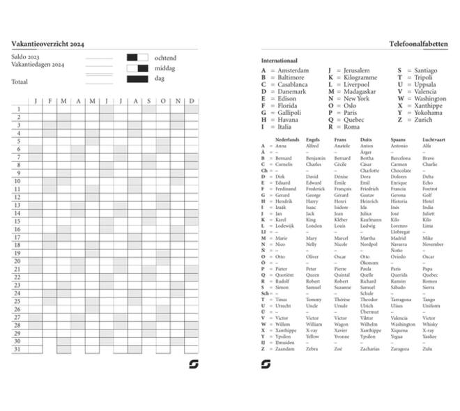 Agendavulling 2027 Succes Junior 1dag/1pagina