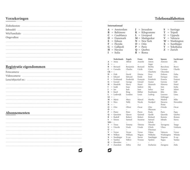 Agendavulling 2027 Succes Mini 4dagen/2pagina's