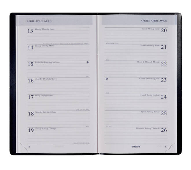Agenda 2027 Brepols Breplan Seta 7dagen/1pagina assorti