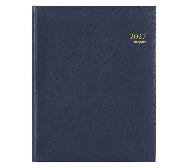 Agenda 2027 Brepols Concorde Lima 7dagen/2pagina's blauw