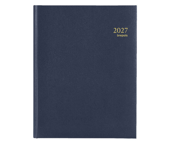 Agenda 2027 Brepols Timing Lima 7dagen/2pagina's zestalig blauw