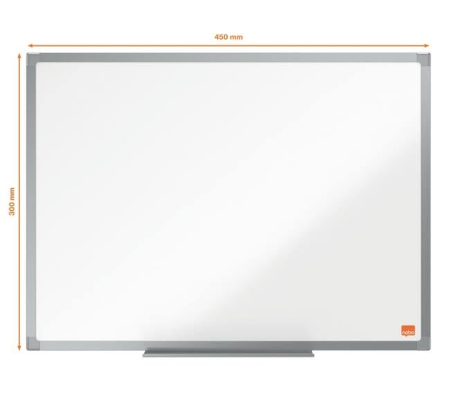 Whiteboard Nobo Essence 30x45cm staal