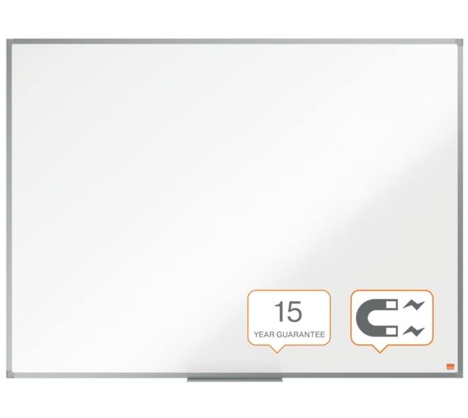 Whiteboard Nobo Essence 90x120cm staal