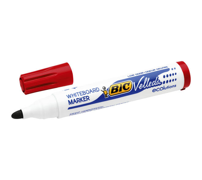 Whiteboardmarker Bic Velleda 1701 rond large rood