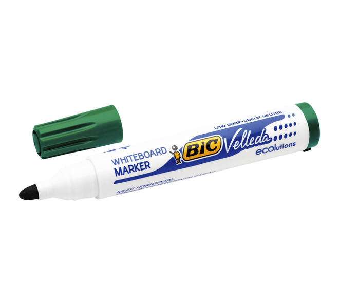 Whiteboardmarker Bic Velleda 1701 rond large groen