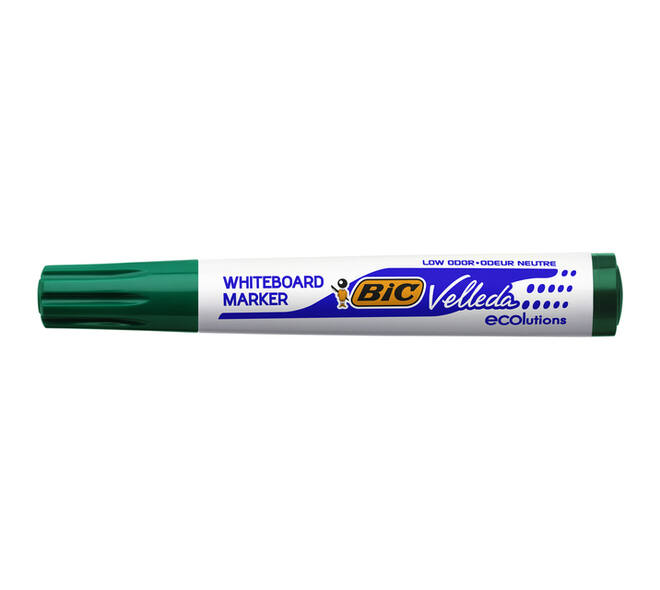 Whiteboardmarker Bic Velleda 1701 rond large groen