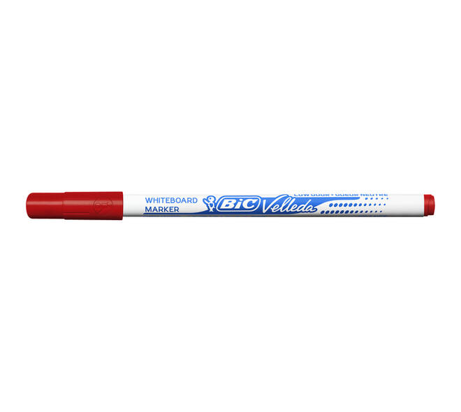 Whiteboardmarker Bic Velleda 1721 rond fijn rood