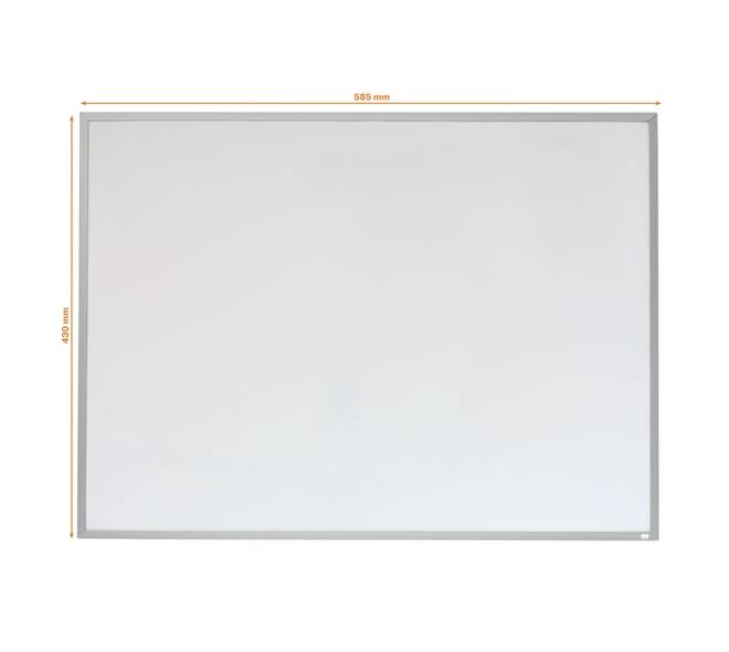 Whiteboard Nobo 58.5x43cm aluminium magnetisch