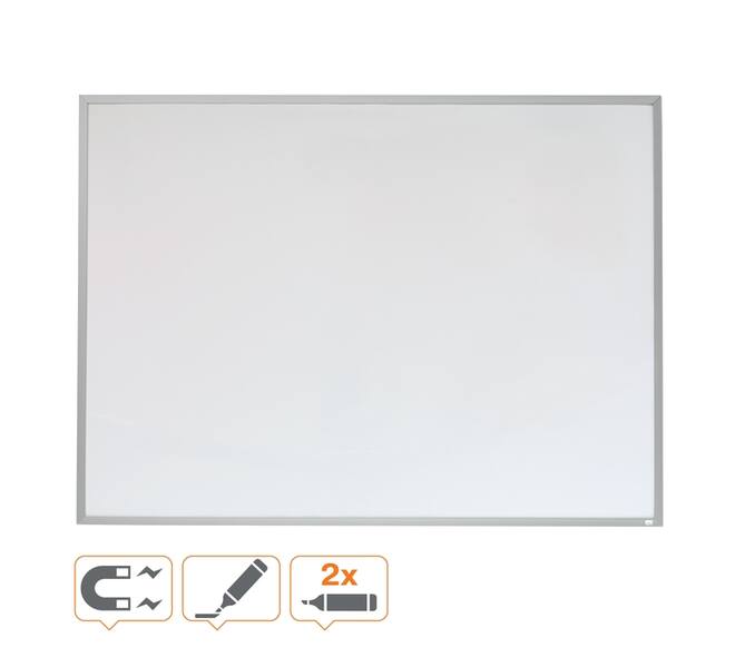 Whiteboard Nobo 58.5x43cm aluminium magnetisch