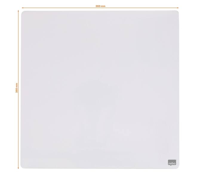 Whiteboard Nobo tegel 36x36cm wit magnetisch