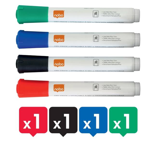 Whiteboard Nobo accessoire starterkit