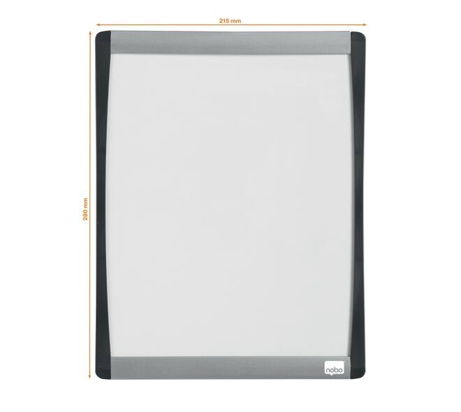 Whiteboard Nobo 28x21.5cm gewelfd
