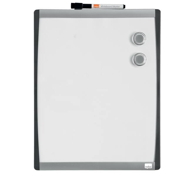 Whiteboard Nobo 35.5x28cm gewelfd